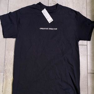 Embroidered Creative Director T-Shirt